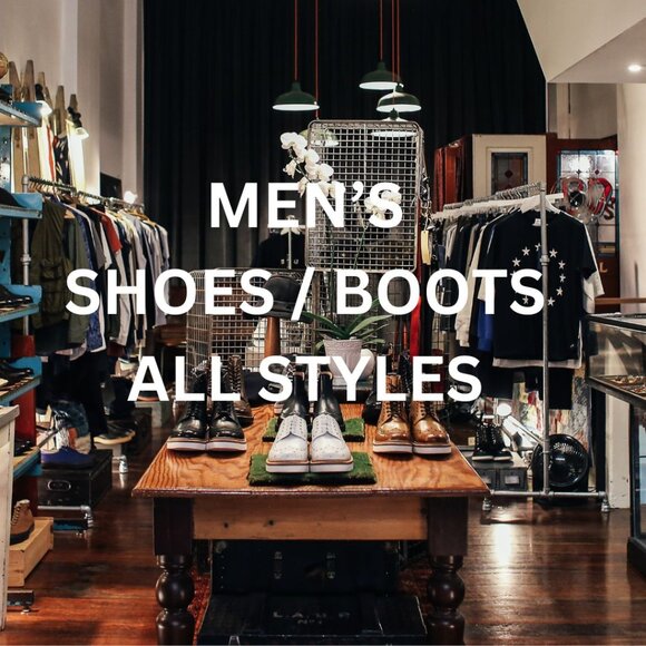 Welcome Men's Shoes & Boots All Styles & Brands Items Added Weekly If Not Daily - Picture 1 of 6